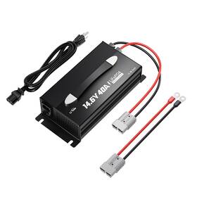 L12v40a-bcha-h-y Litime 14.6v 40a Charger Mountable Portable For 12v Lifepo4 Lithium Battery