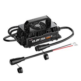 L36v25a-bcha-gc-wp-x Litime 36v 25a Lithium Battery Charger Ip65 Waterproof Smart 43.8v Lifepo4 Cha