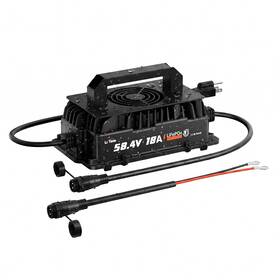 L51.2v18a-bcha-lc-wp-x Litime 58.4v 18a Lithium Battery Charger For 48v 51.2v Lifepo4 Ip65