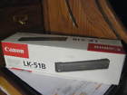 Lk-51b Canon New Li-ion Battery