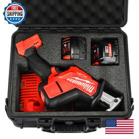 B0ddp5g15g Lotocase Milwaukee Hackzall Sawzall Tool Box Hard Case M18 Fuel Cordless Reciprocating