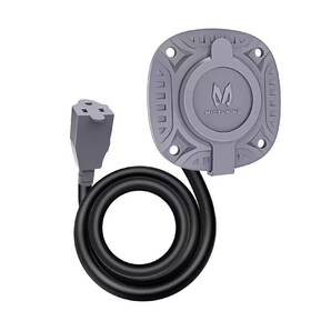 Lukyamzn 445026766746 15amp 125 Volt Ac Port Plug With Integrated Heavy Duty Extension Cord And Water