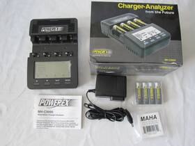 Mh-c9000 Maha 802366122330 Mint Powerex Wizardone Battery Charger Analyzer Nimh Nicd Aa Aaa