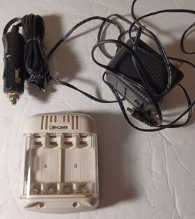 Mh-c204fx Maha Powerex Smart Battery Charger With 12v Car Adapter