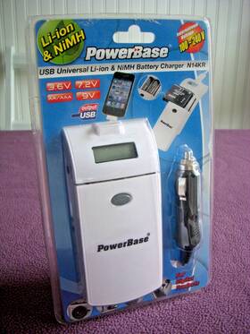Ni4kr Maplin Electronics 026686089745 Powerbase Usb Universal Li-ion And Nimh Battery Charger Nib Sealed