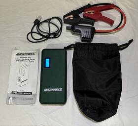 260-9515 Master Force Lithium Ion Technology Jump Starter Power Bank Charge #260-9515