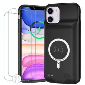 B0dchywfdn Maxbear Iphone 11 10000mah Battery Case Wireless Portable Charger Carplay Black