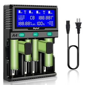26650 Maximalpower Fc-a4 Smart Battery Charger For Rechargeable 9v Aa Aaa C D