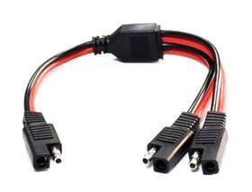My2468 Meiyangjx 14awg Sae Dc Power Automotive Connector Cable Y Splitter 1 To 2 Extension