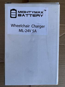 Ml-24v5a116 Mighty Max Battery 24v 5a Charger Electric Chair Jet 3 Ultra Revo 1009016039
