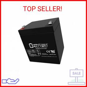 Ml5-12chrgr431791 Mighty Max Battery 12v 5ah Security Alarm Replaces 4ah Dsc Bd4-12