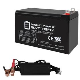 Ml9-12nb12v2a Mighty Max Battery Ml9-12nb - 12v 9ah Nb Rechargeable Sla Agm 2amp Charger