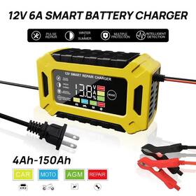 Xn945483 Mighty Max Battery 12v 7amp Smart Charger Maintainer For 12ah F2 Apc Bk650mc