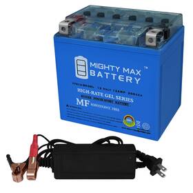 Ytx14-bsgel12v2a698 Mighty Max Battery Ytx14-bsgel Replaces Suzuki Lt-a400f F400f King Quad 24 12v 2a Chgr