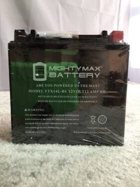 Ytx14l-bs12v2a232 Mighty Max Battery Ytx14l-bs Replaces Harley Xl Xlh Xr1200x Sportster 04-23 12v 2a Chrgr