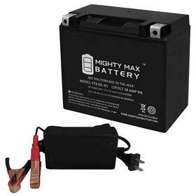 Yamaha1049vkprofessional Mighty Max Battery Ytx20l-bs12v4a633 Ytx20l-bs For Ii 22 12v 4ampchargr
