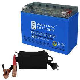 Ytx24hl-bsgel12v4a187 Mighty Max Battery Ytx24hl-bsgel Replaces Brp 1330 Spyder Rt F3 25 12v 4amp Charger