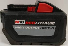 P21017820 Milwaukee Tools J52bdcaf Used 12ah Battery