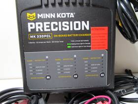 1833301 Minn Kota On-board Precision Charger Mk-330 Pcl 3 Bank X 10 Amp Li Optimized Rea