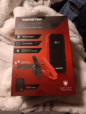 Monster 810131222567 Jump Starter Power Bank
