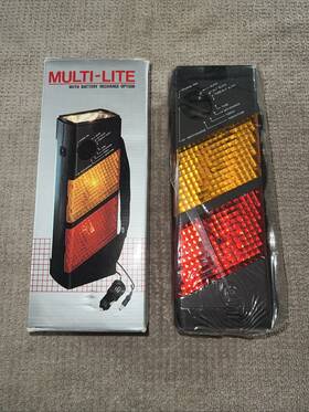 Ts-273 Multi-lite With Battery Recharge Option For Use Automobiles Emergency Light