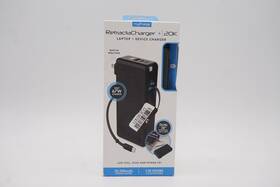 Mycharge 847843009018 20000mah 67w Retractacharger Power Bank With Two Retractable Usb-c
