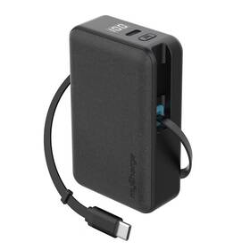 94682224 Mycharge 5000mah 30w Retractacharger Power Bank With Buit-in Retractable