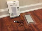 Mycharge Razor Plus Usb Portable Power Bank Silver Free Shipping