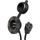 N-a Noco Genius Black Amp Ac Port Plug Block 603305438839