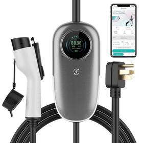 Jy-acp32 Naipo 240v 7.68kw Electric Car Charger With 17ft Charging Cable