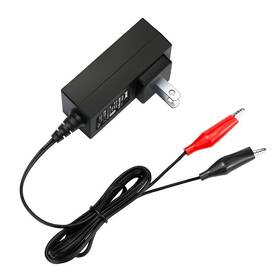 Nastima 630148238142 6v 0.5a Sealed Lead Acid Battery Charger For Moultrie With Red And Bl