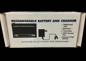 Nature Vision Inc. 656169222441 Rechargeable Battery And Charger 12 Volt Ub 1280 Nos
