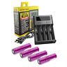 New I4 Nitecore Vape Battery Charger Efest Rechargeable 641612556068