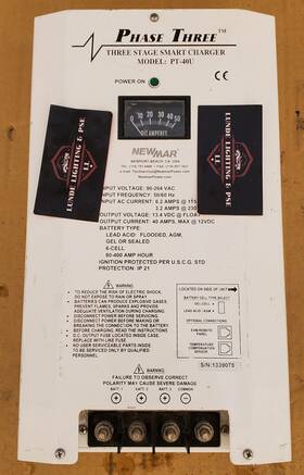 Pt-40u New Mar Phase Three Smart Charger