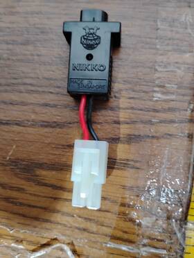 37113 Nikko Rc Car Truck Boat Battery Adapter Rechargeable Ni-cad B16