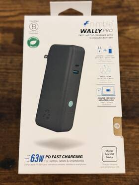 Ps2130c203312 Nimble Wally Pro 63w Fast Charger 10 000mah For Laptops Tablets Smartphones