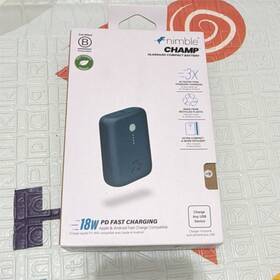 R9120p0074 Nimble Champ 10000mah Portable Charger 18w Pd Fast Charging Usb-c