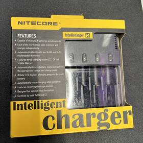 Nitecore 730484734220 I4 4 Channel Intelligent Battery Charger