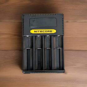 26650 Nitecore 952506495368 Ci4 4 Bay Battery Charger Led Display 18350 18650 21700 Aa Aaa