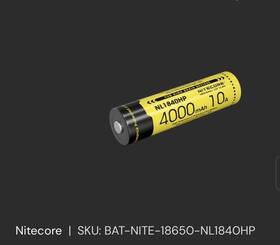 Nl1840hp Nitecore 952506496402 6952506496402 3.6v 4000mah Akku