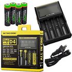 Nitecore D4 Smart Battery Charger With Lcd Display For 616641598693