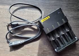 I42014-eb Nitecore I4 Intellicharger Li-ion Ni-mh Smart Battery Charger For Flashlight Pvd