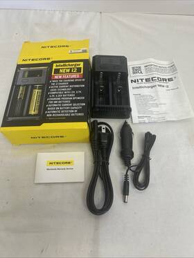 N27104 Nitecore Intellicharger New I2 Rechargeable Battery Charger