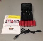 Rcr123a Nk-206 Veeki Rechargeable Batteries Charger Read