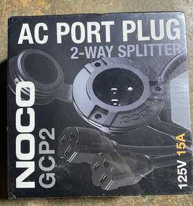 Gcp2 Noco Ac Port Plug With Dual 18 Inch Extension Cord