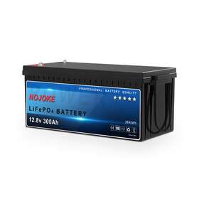 Nj-12300 Nojoke 12v 300ah 4000 Deep Cycle Lithium Battery Lifepo4 Bms For Rv Solar Boat Off-grid