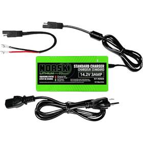 Norskfishi 850042818503 Norsk Fishing 14.2v-3a Lifepo4 Standard Charging Cables