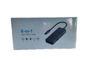 Hb101 Oditton 6-in-1 Usb C Hub New Sealed