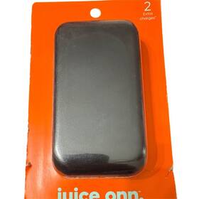 Wiablk100123415 Onn Onn. Juice Portable Battery 8000mah Power Bank - 2 Extra Charges New