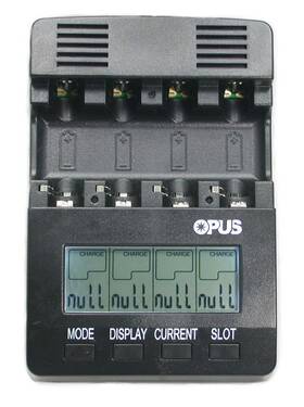 Bt-c2400-us Opus Bt-c2400 Battery Charger Analyzer Tester For Aa Aaa Nimh Nicd Rechargeable Ba